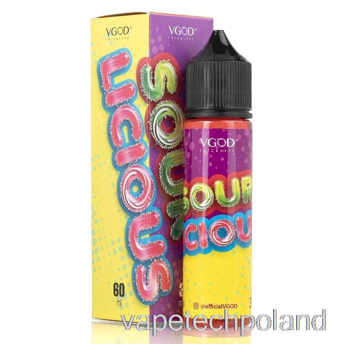 Vape Pod Sourlicious - Vgod E-liquid - 60ml 6mg